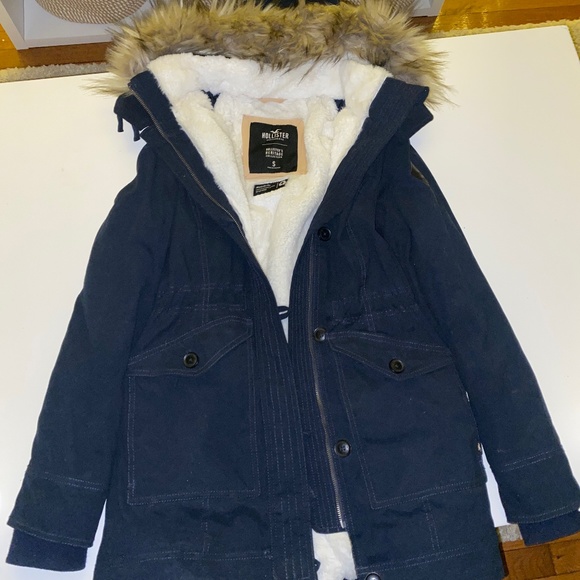 Hollister Fur-lined Parka - Picture 1 of 2